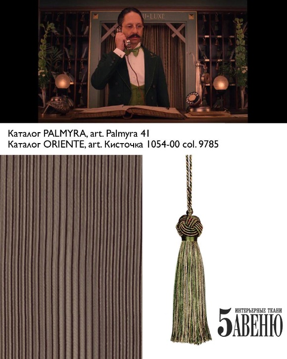 Интерьеры в кино - Отель Гранд Будапешт